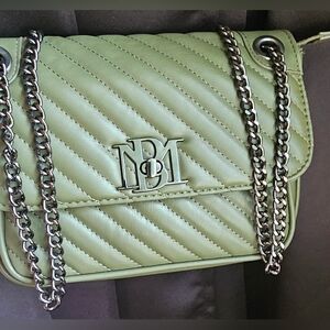 Hunter green Badgley Mischka EUC